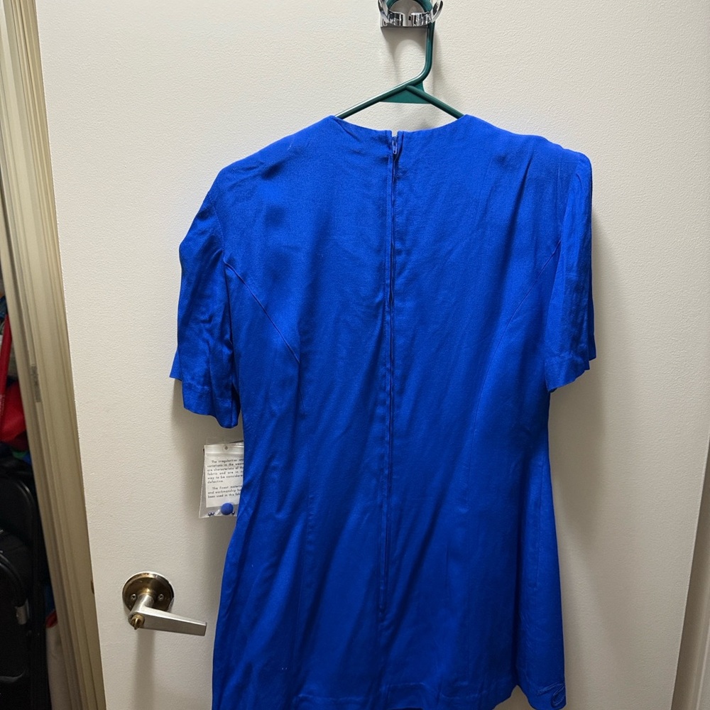 Karin Stevens Royal Blue dress